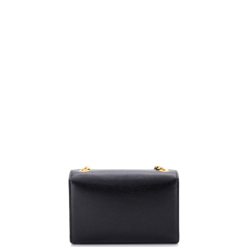 Classic Monogram Crossbody Bag Grainy Leather Small