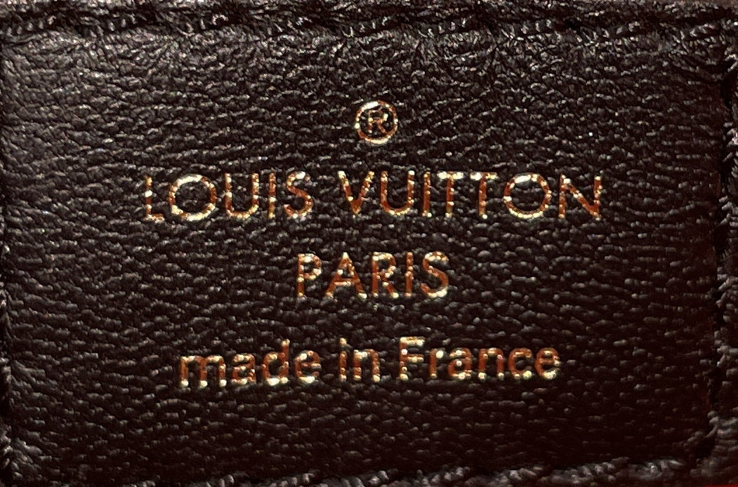 Coussin Bag Monogram Embossed Lambskin BB