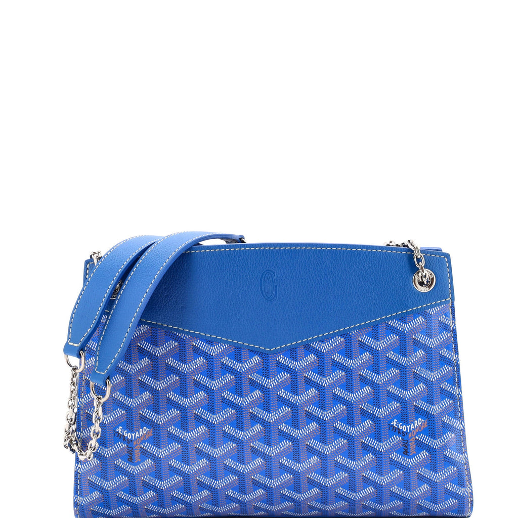 Structured Rouette Chain Shoulder Bag Coated Canvas PM