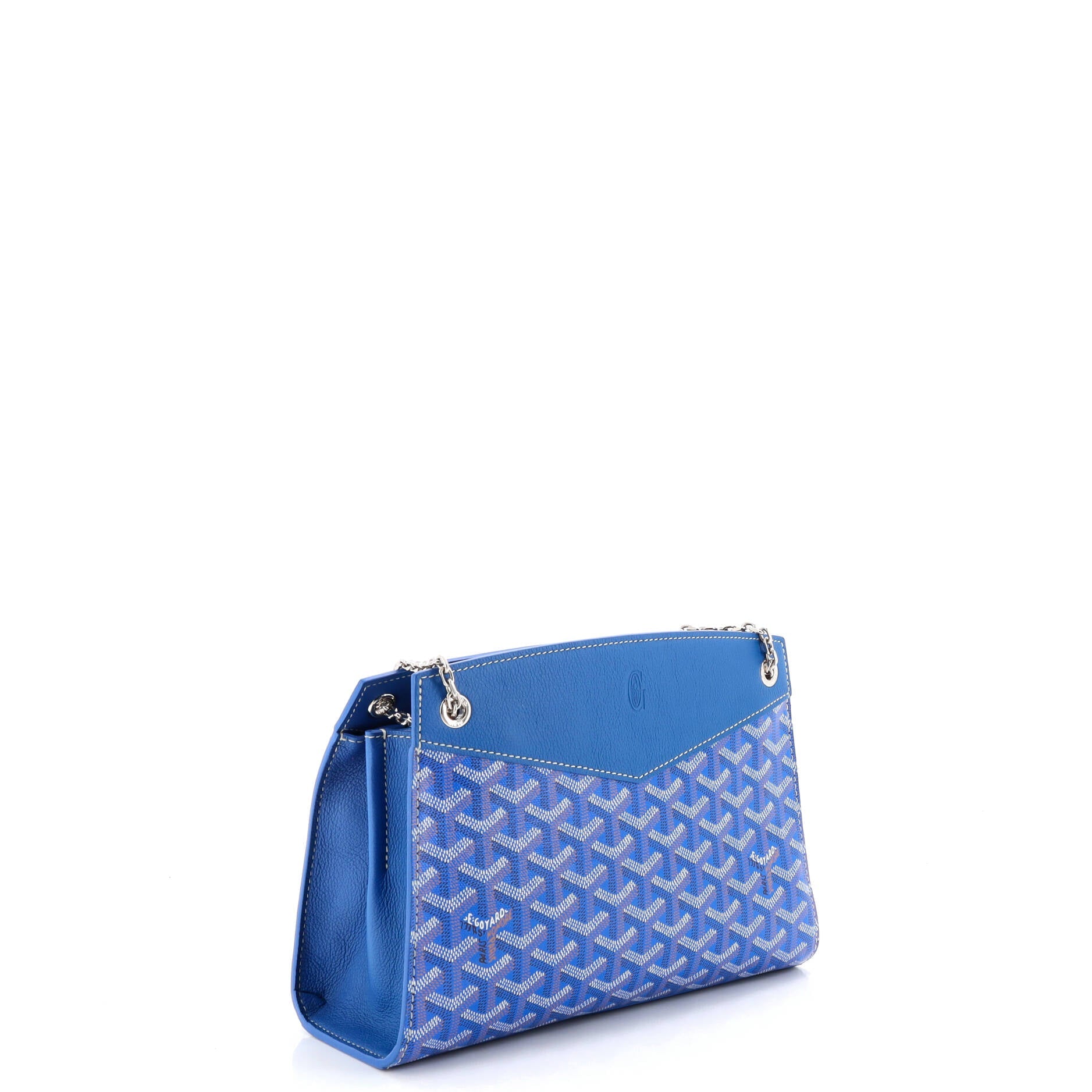 Structured Rouette Chain Shoulder Bag Coated Canvas PM