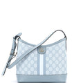 Ophidia Open Bucket Bag GG Coated Canvas with Leather Small