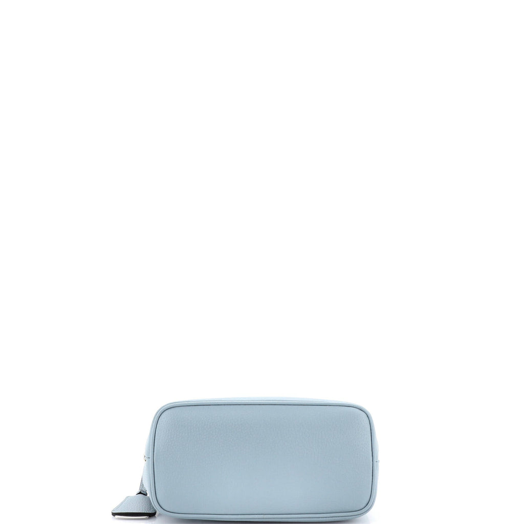Ophidia Open Bucket Bag GG Coated Canvas with Leather Small