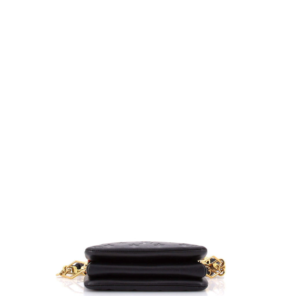 Coussin Bag Monogram Embossed Lambskin BB