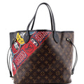 Neverfull NM Tote Limited Edition Kabuki Monogram Canvas MM