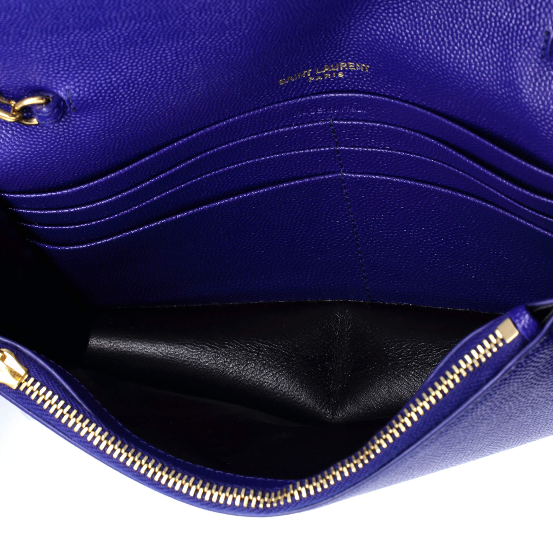 Classic Monogram Tassel Crossbody Bag Grainy Leather Small