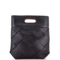 Slip Tote Maxi Intrecciato Leather Small