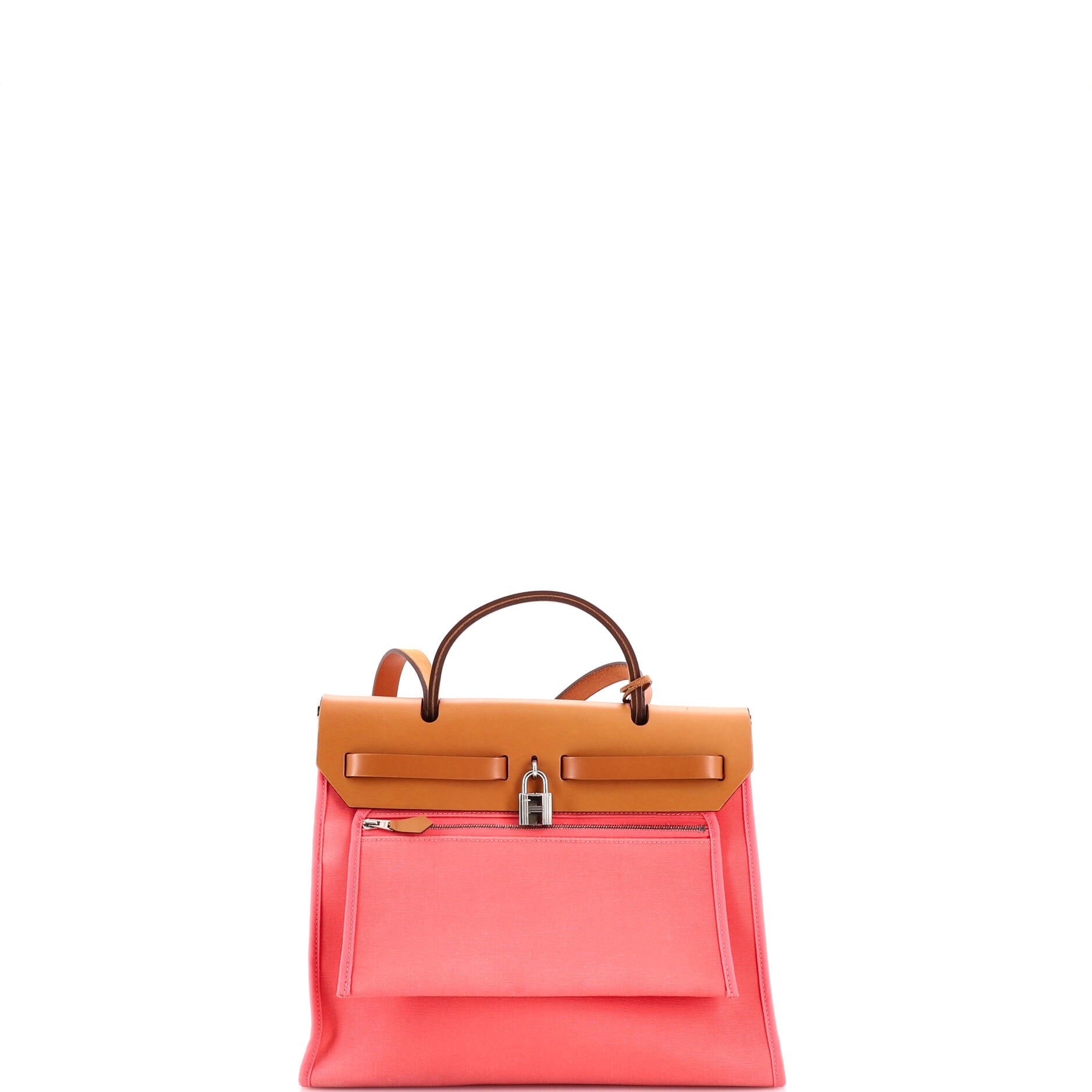 Herbag Zip Leather and Toile 31