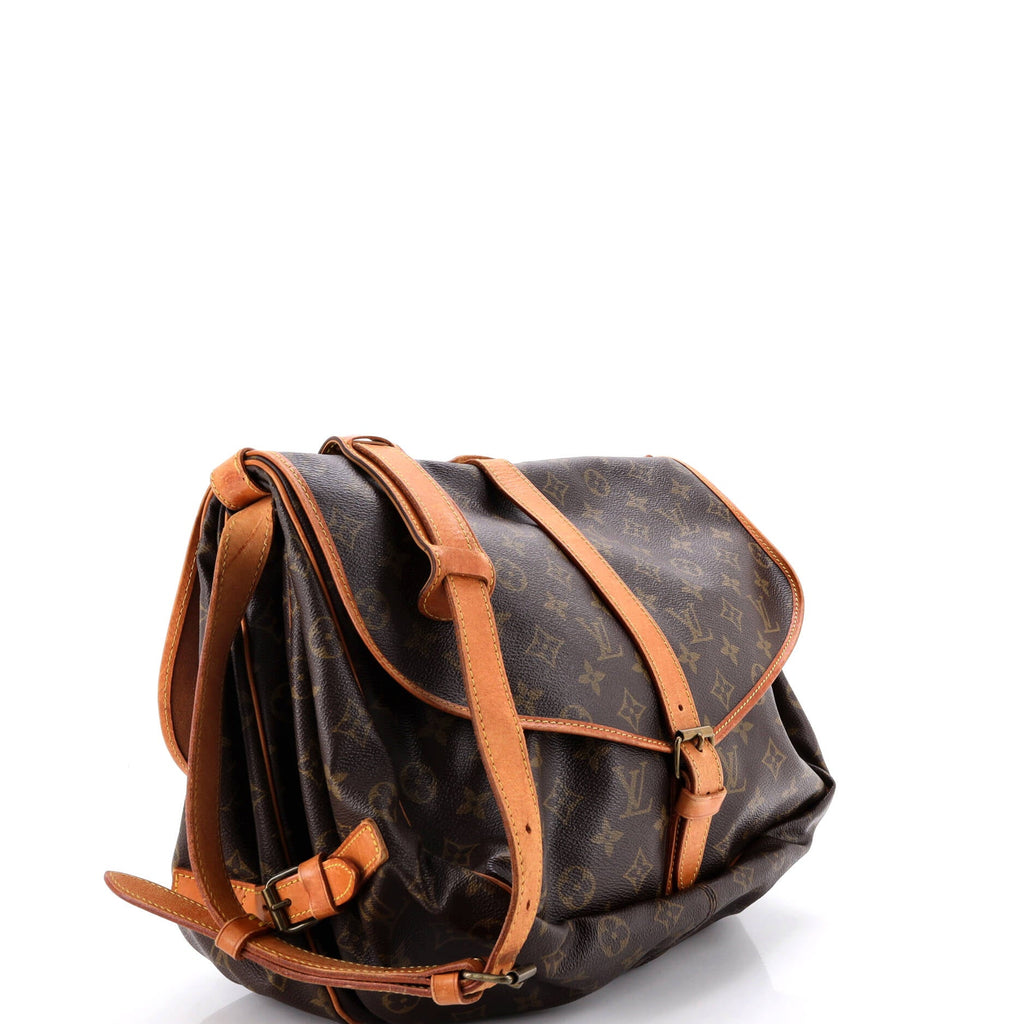 Saumur Handbag Monogram Canvas 35