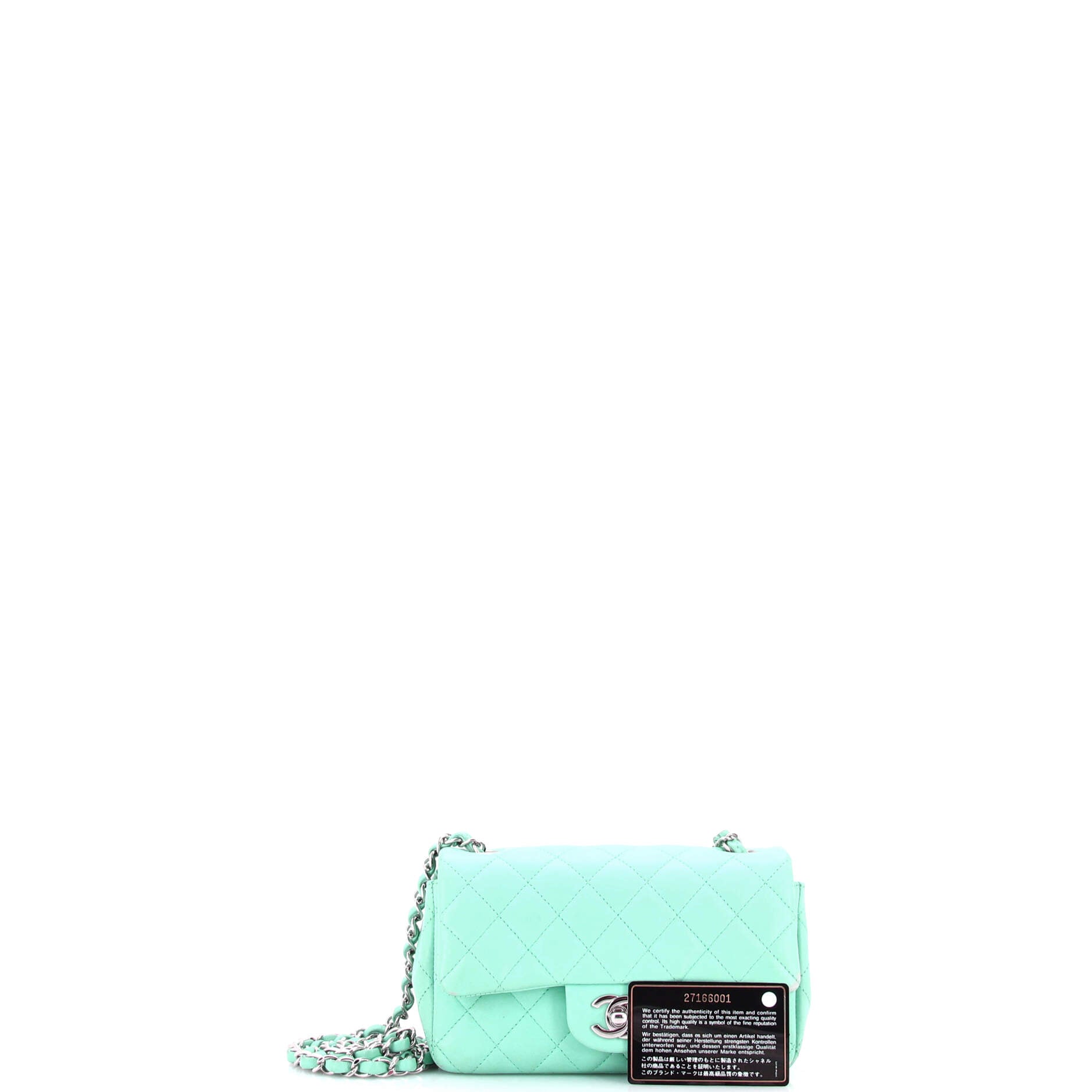 Classic Single Flap Bag Quilted Lambskin Mini
