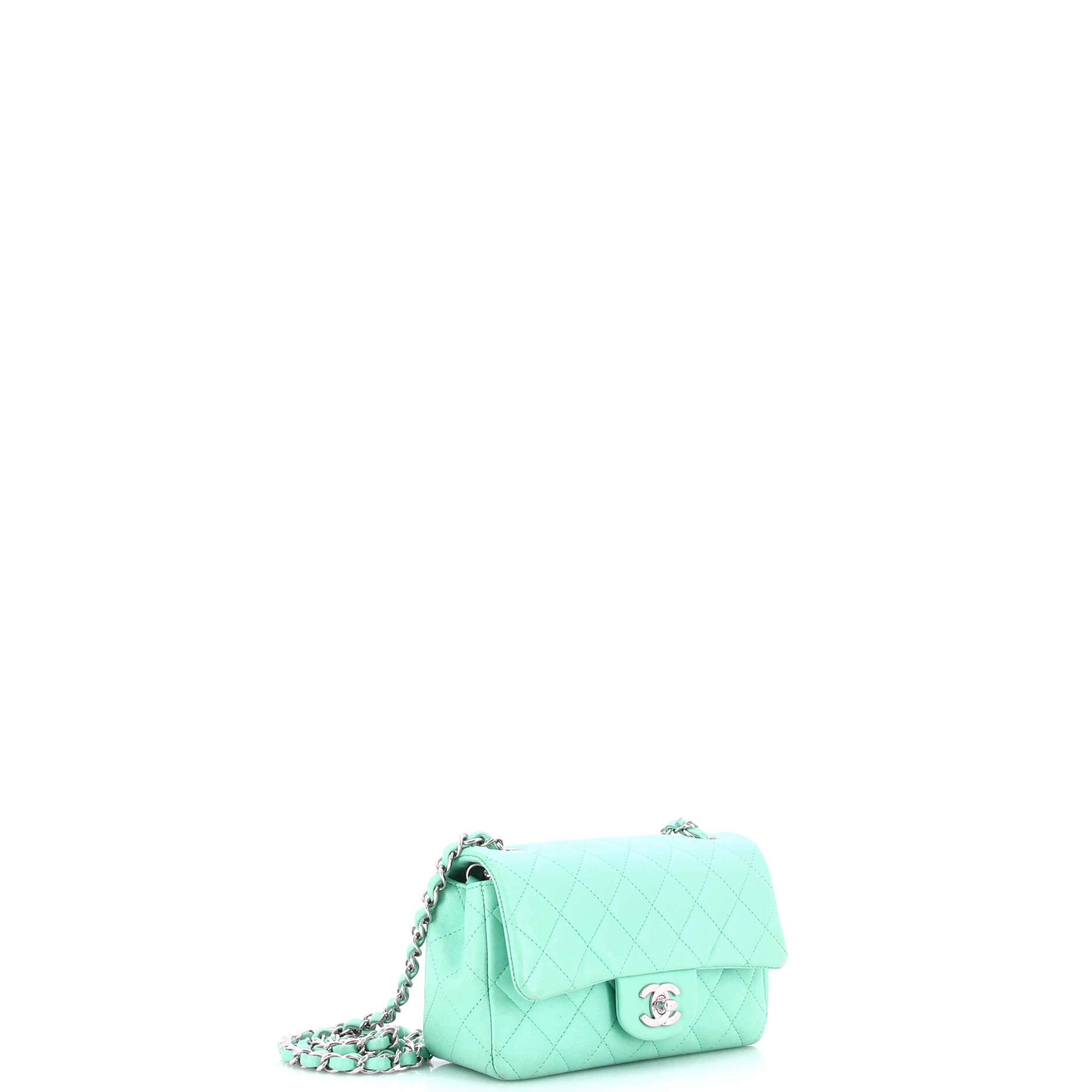 Classic Single Flap Bag Quilted Lambskin Mini