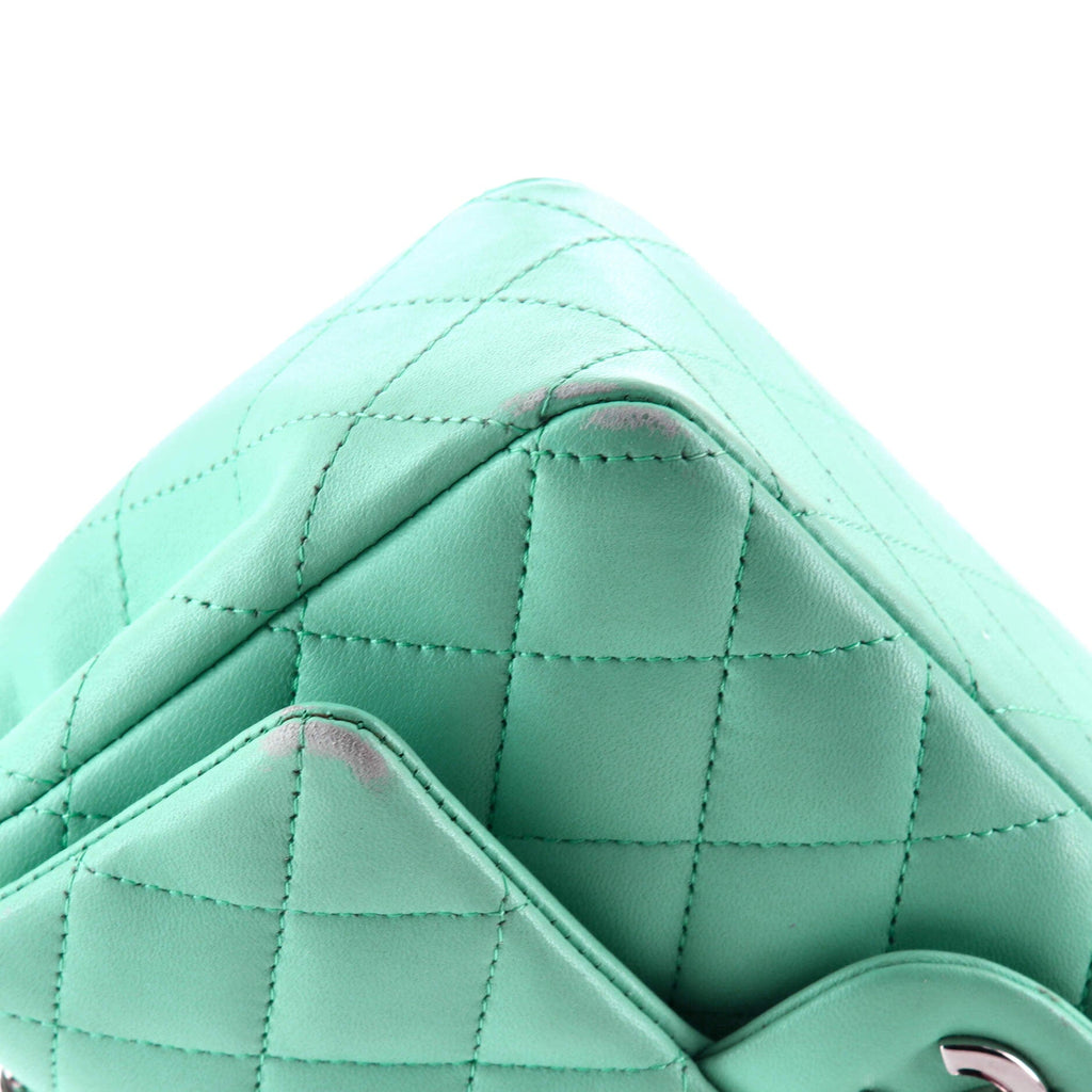 Classic Single Flap Bag Quilted Lambskin Mini