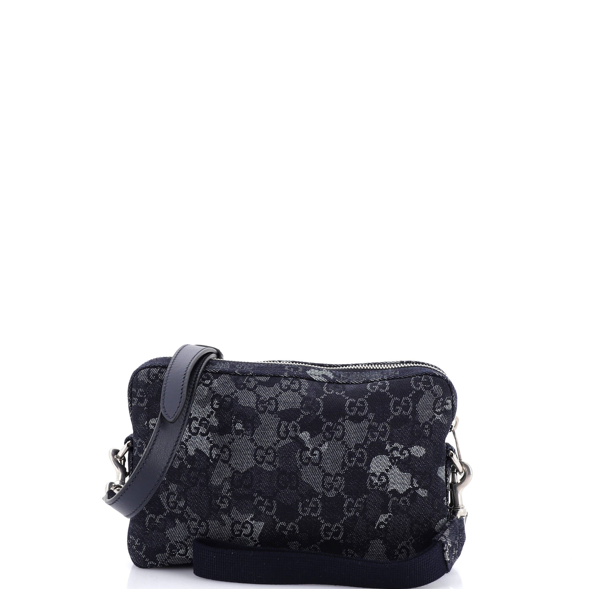 Convertible Crossbody Bag Camouflage GG Denim