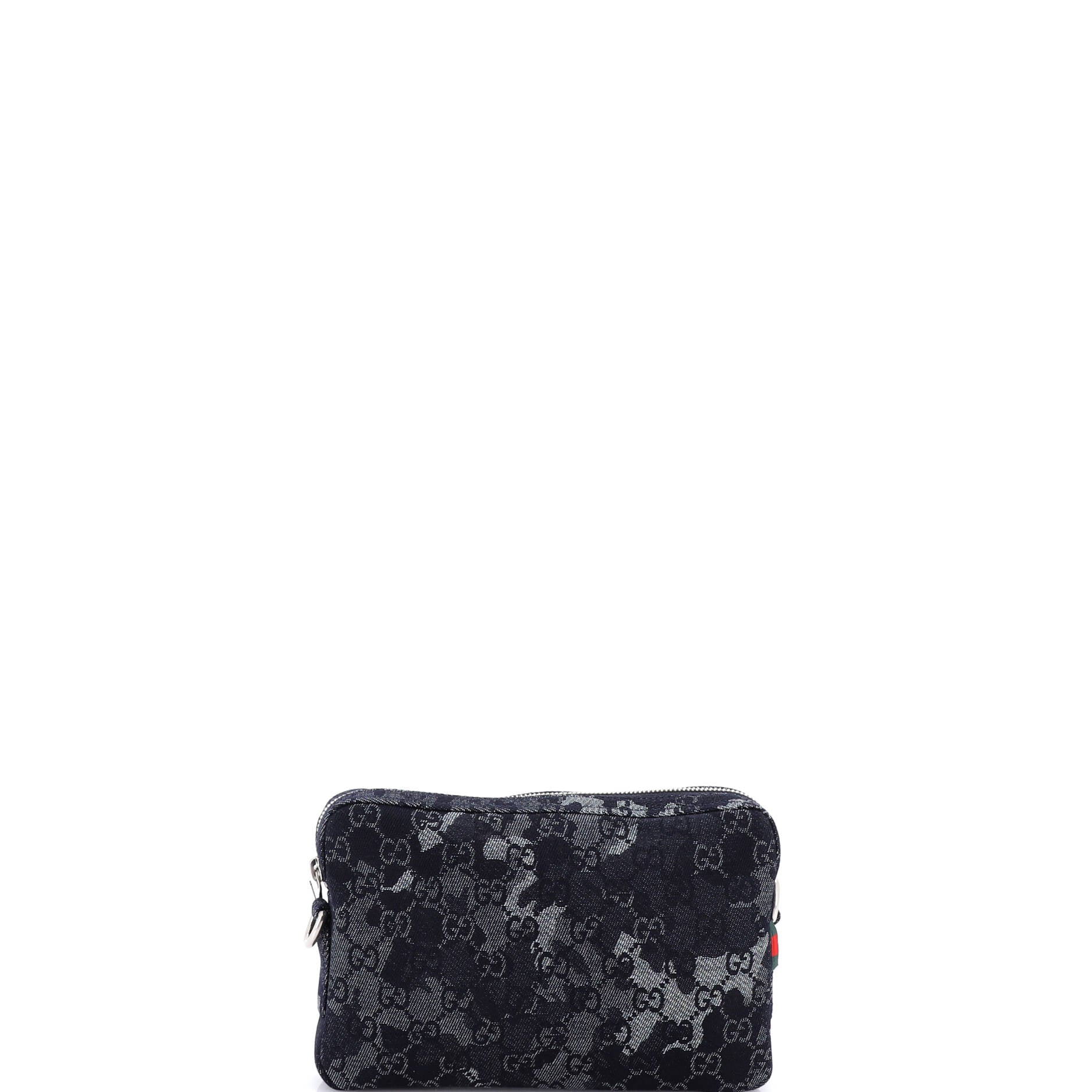 Convertible Crossbody Bag Camouflage GG Denim