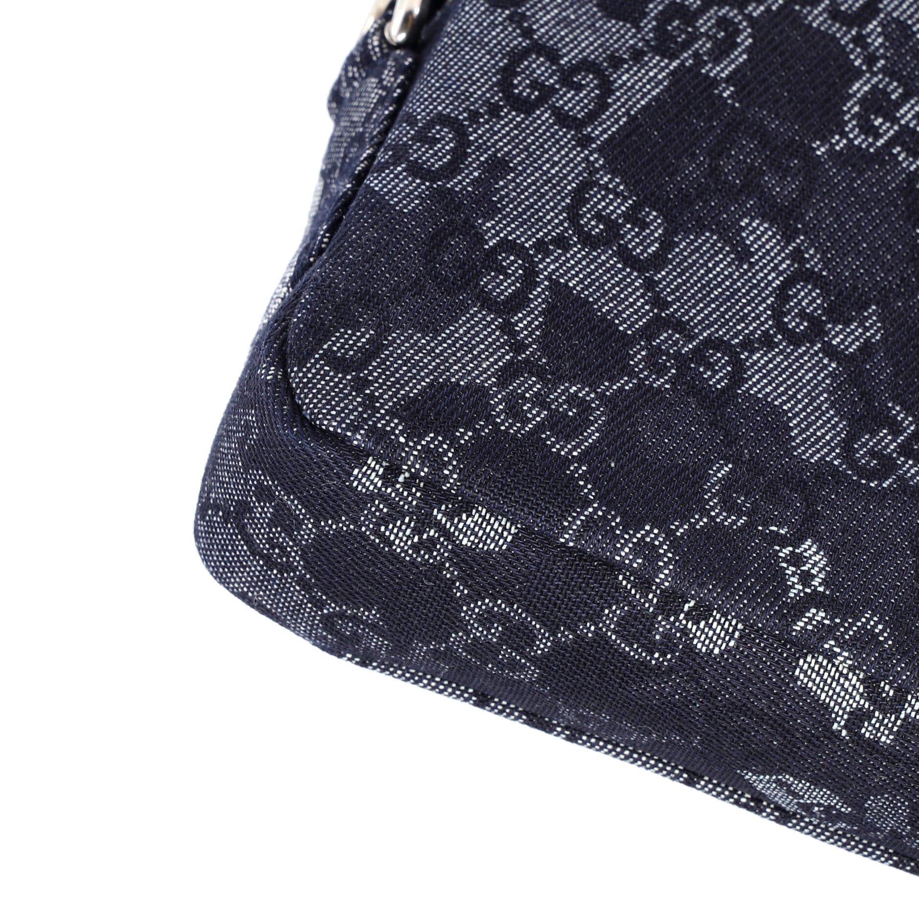 Convertible Crossbody Bag Camouflage GG Denim