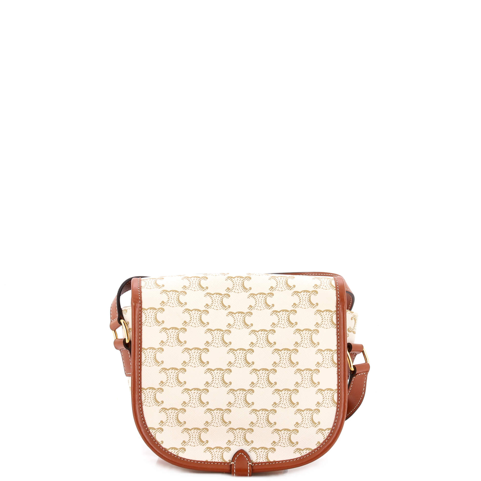 Folco Bag Triomphe Coated Canvas Medium
