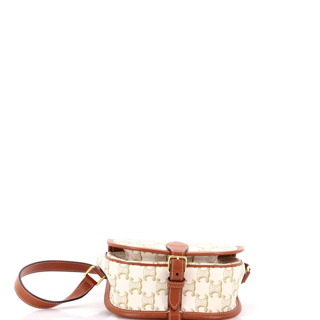 Folco Bag Triomphe Coated Canvas Medium
