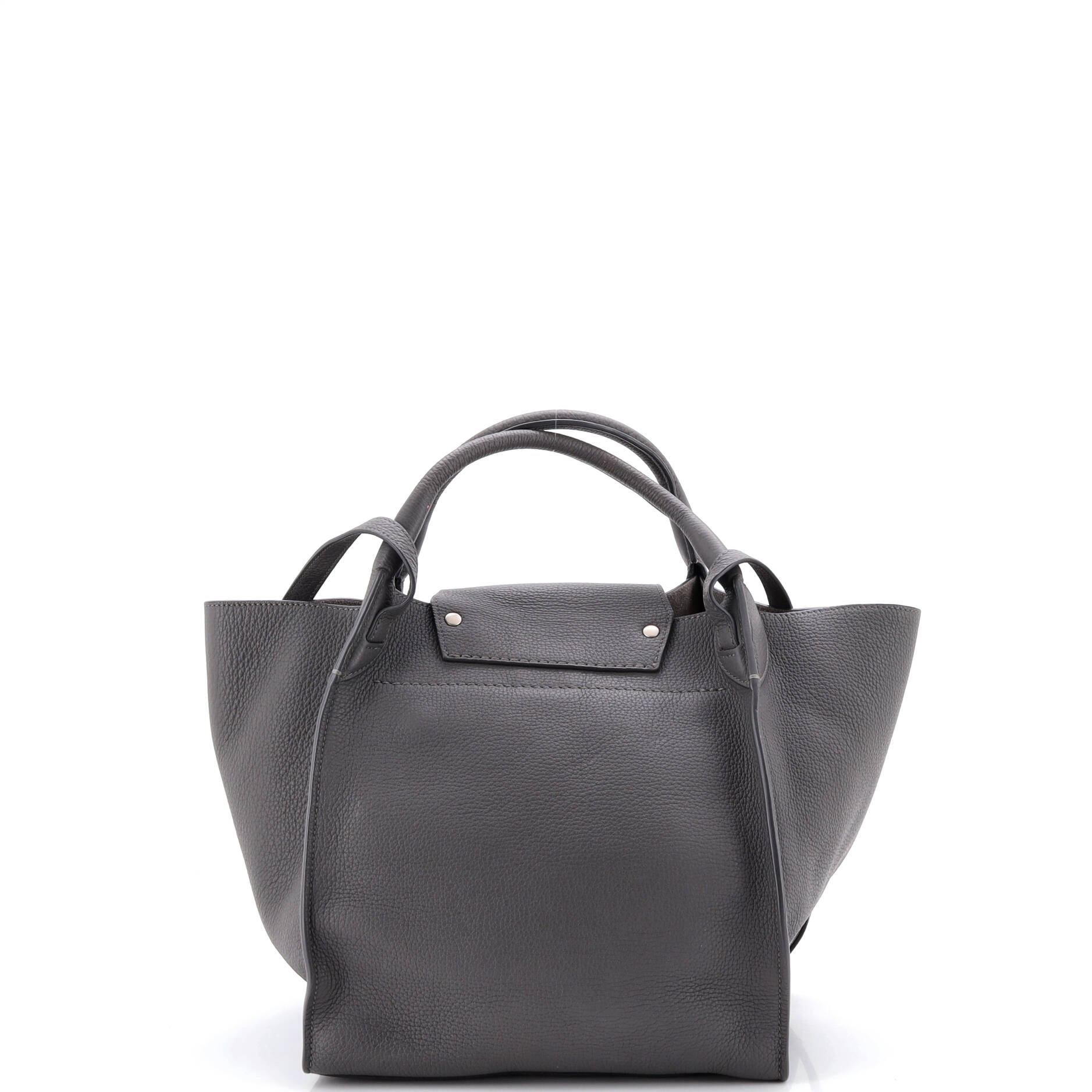 Big Bag Grained Calfskin Small