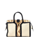 Chyc Cabas Tote Leather and Python Small