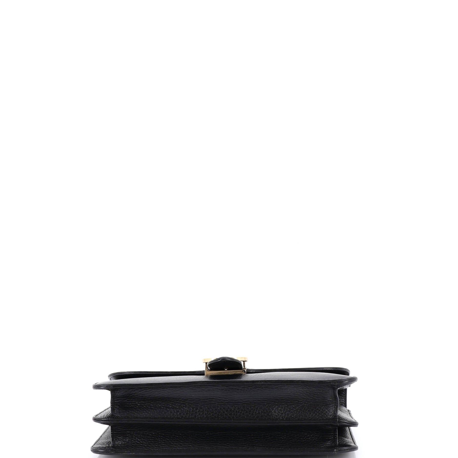 Interlocking Shoulder Bag Leather Medium