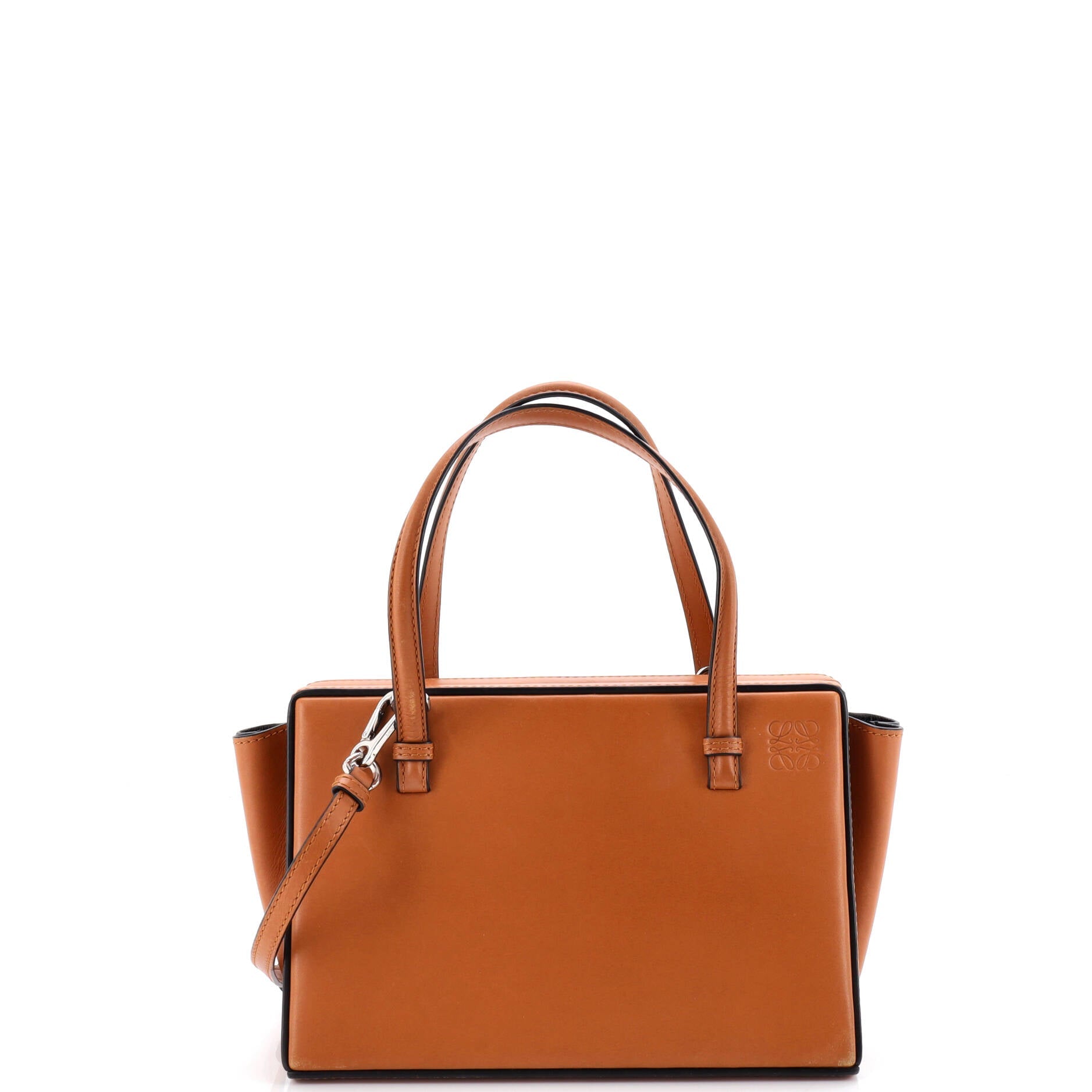 Postal Bag Leather Small