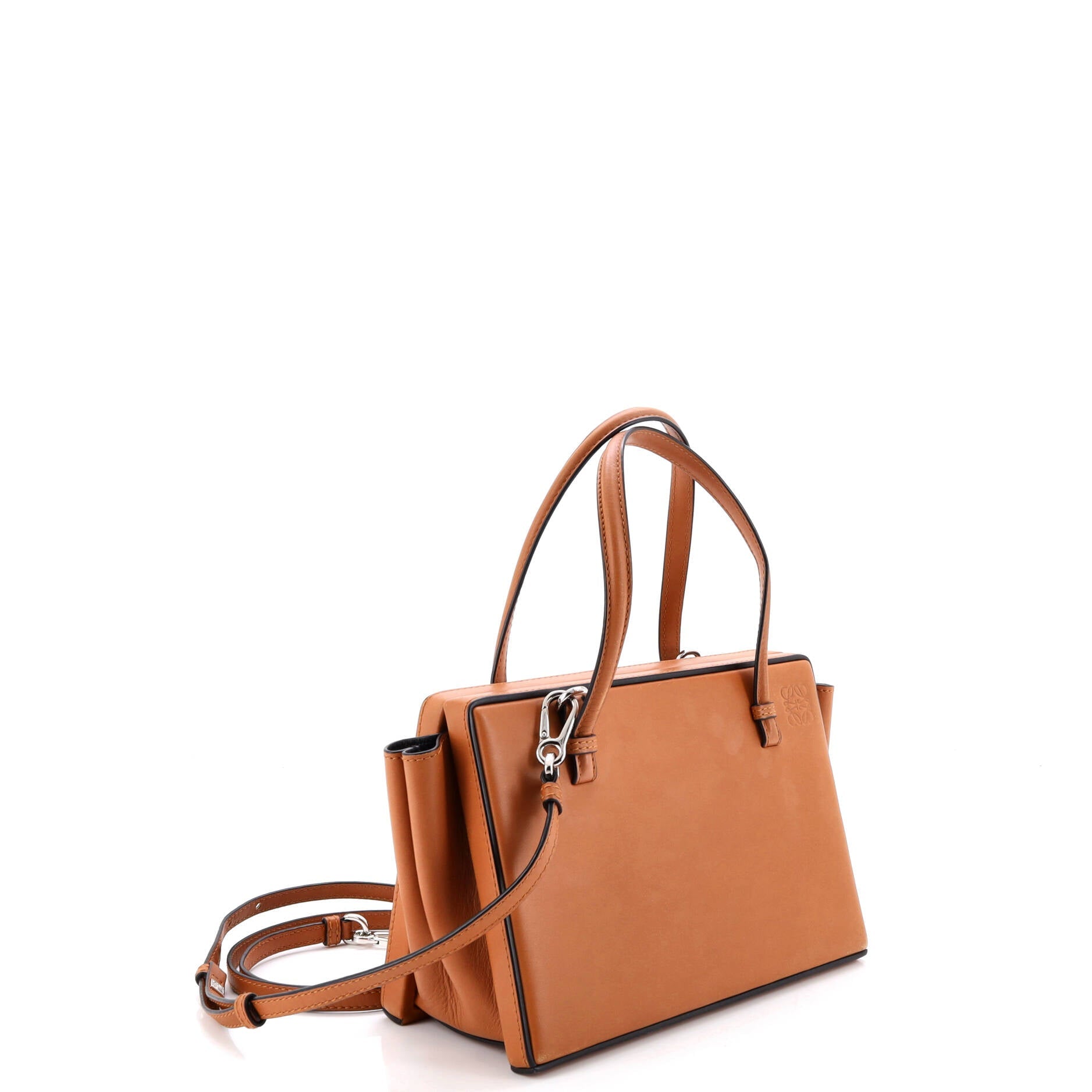 Postal Bag Leather Small