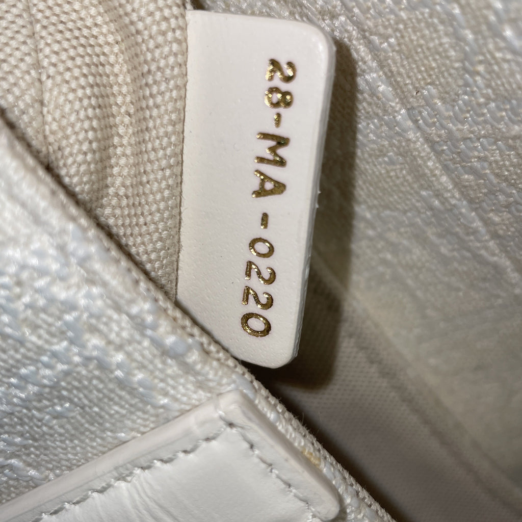 Saddle Handbag Oblique Canvas Mini