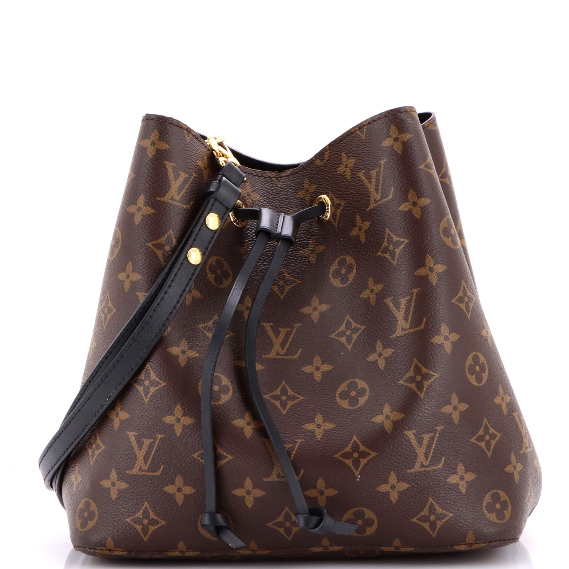 NeoNoe Handbag Monogram Canvas with Leather MM