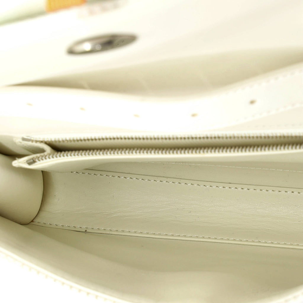 SneakerHead Flap Crossbody Bag Mesh and Faux Leather Small