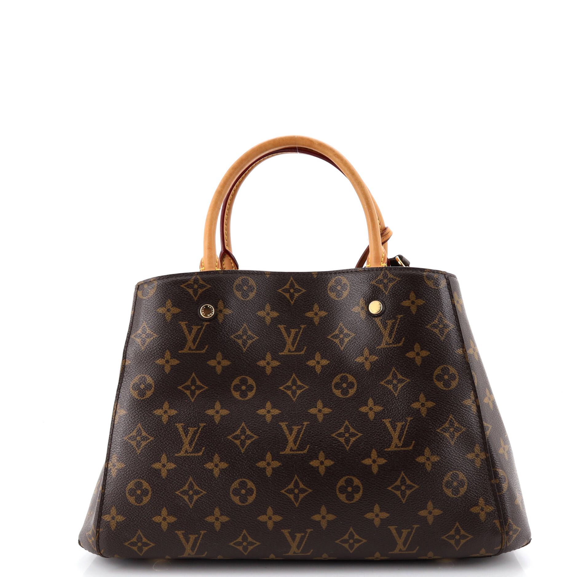 Montaigne Handbag Monogram Canvas MM