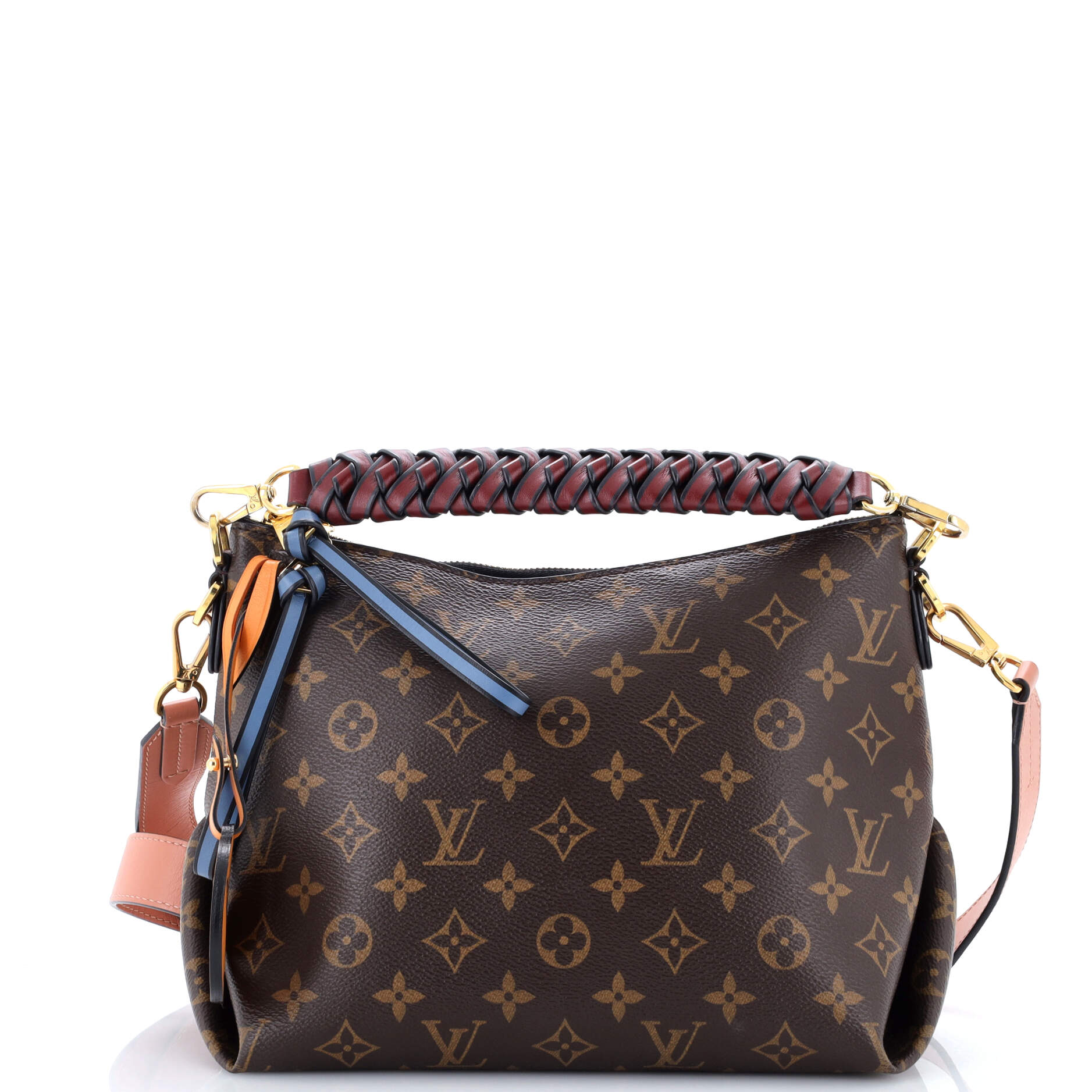 Braided Handle Beaubourg Hobo Monogram Canvas Mini
