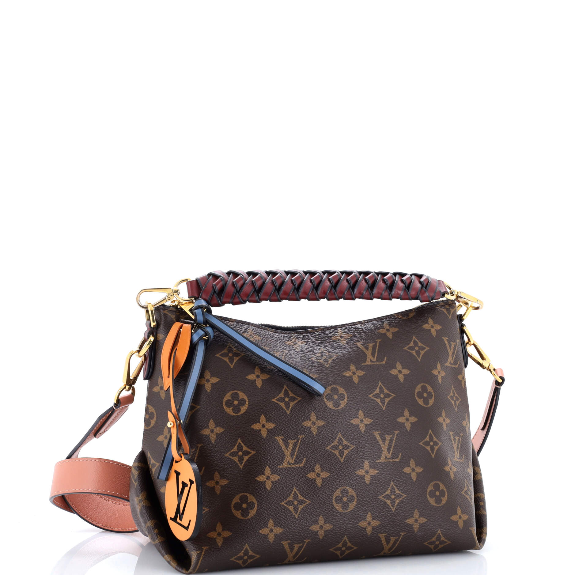 Braided Handle Beaubourg Hobo Monogram Canvas Mini