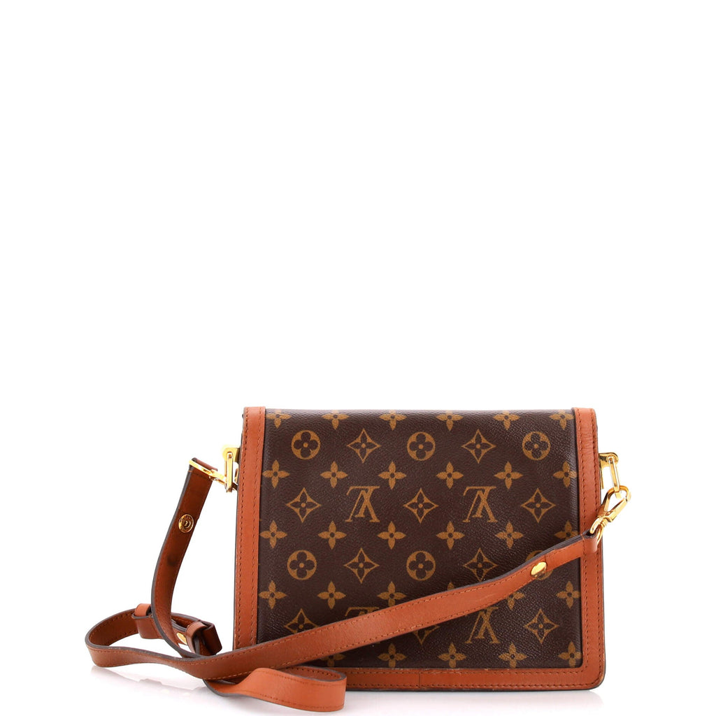 Dauphine Shoulder Bag Reverse Monogram Canvas MM