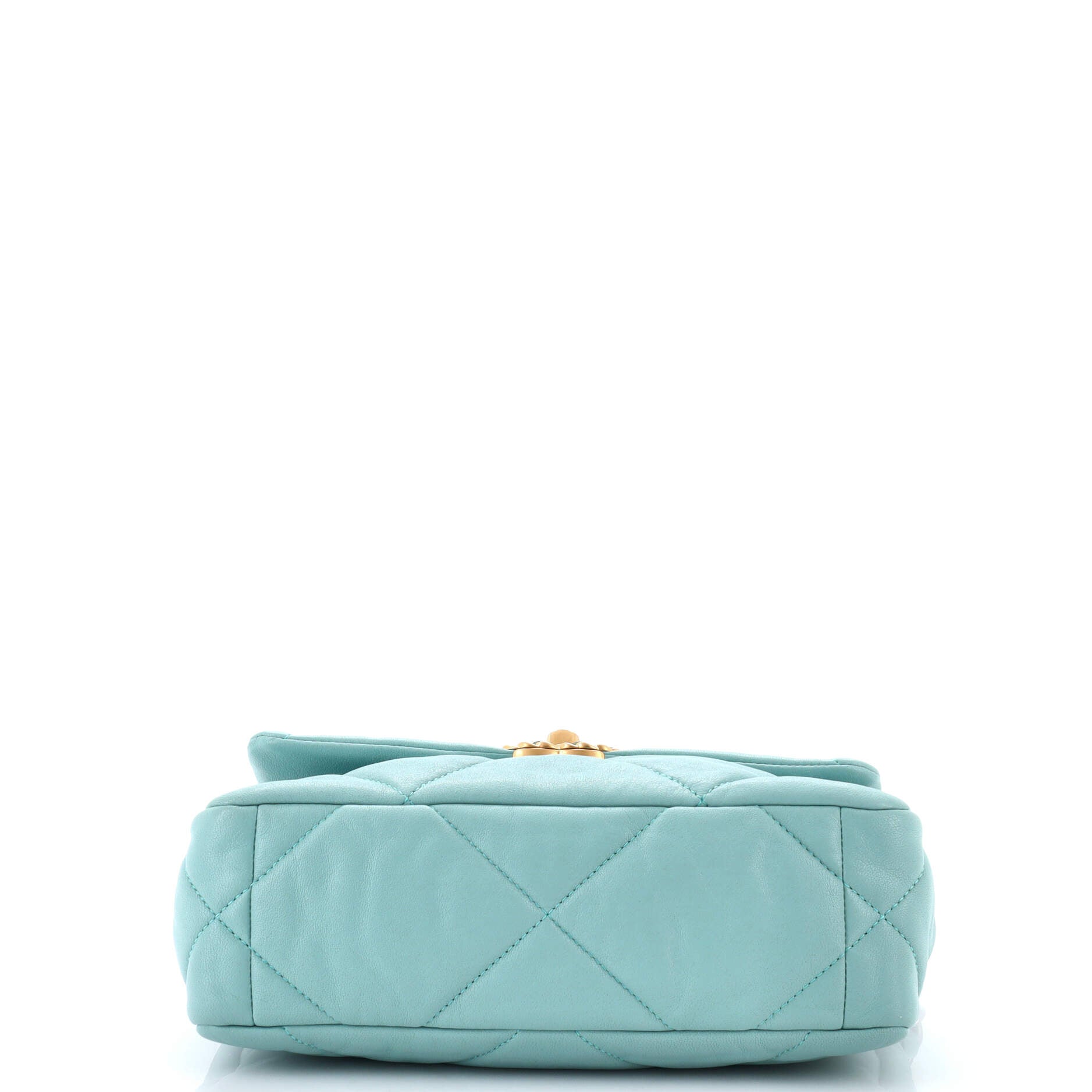 19 Flap Bag Quilted Leather Medium