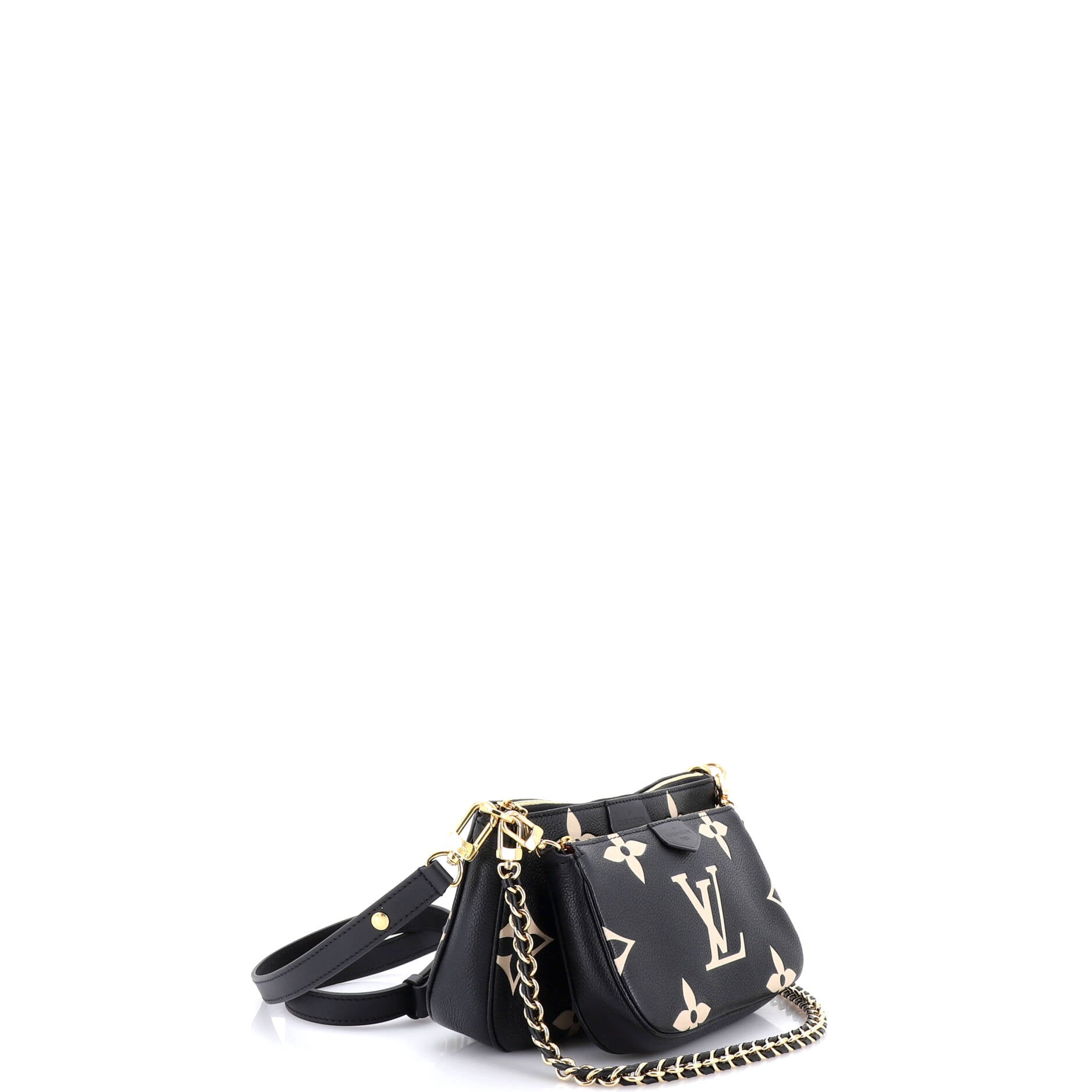 Multi Pochette Accessoires Bicolor Monogram Empreinte Giant