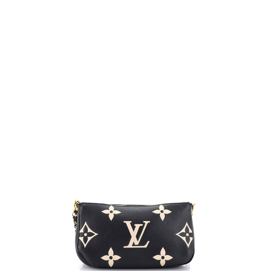 Multi Pochette Accessoires Bicolor Monogram Empreinte Giant