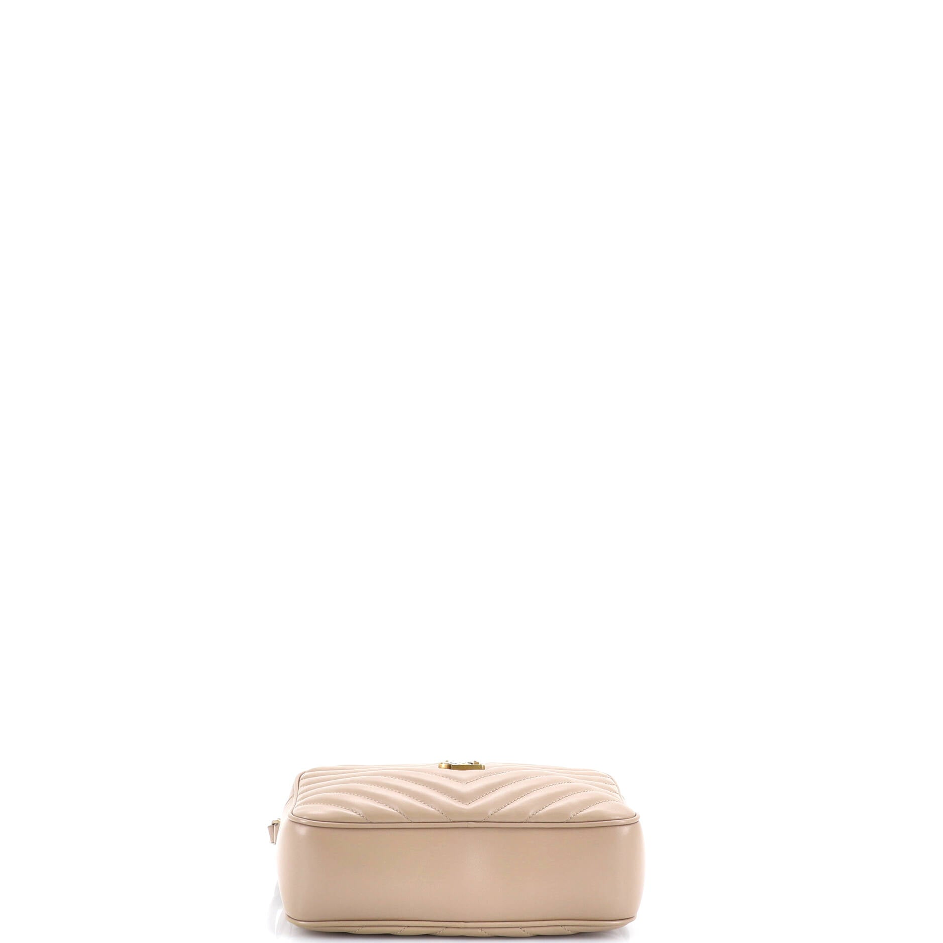 Lou Camera Bag Matelasse Chevron Leather Small