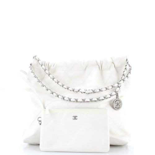 22 Chain Hobo Quilted Calfskin Medium