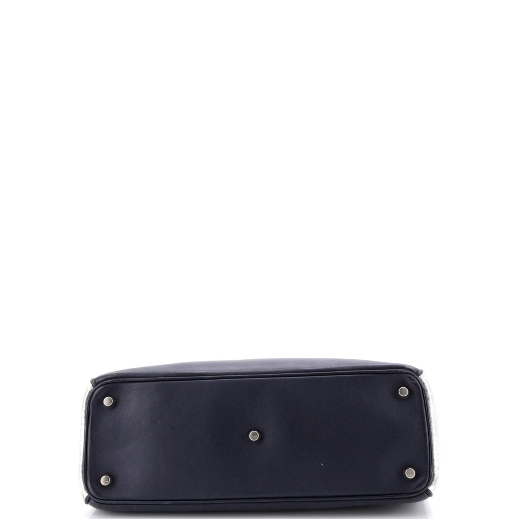 Diorissimo Tote Smooth Calfskin and Python Medium
