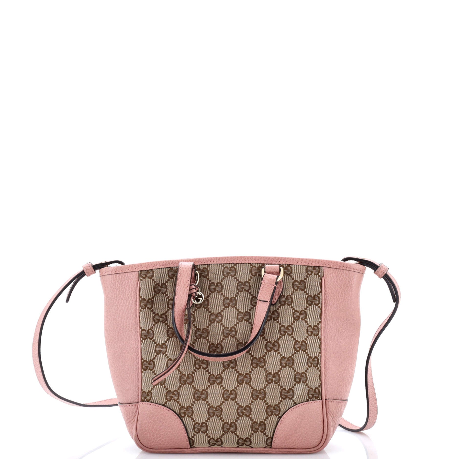 Bree Convertible Tote GG Canvas with Leather Small