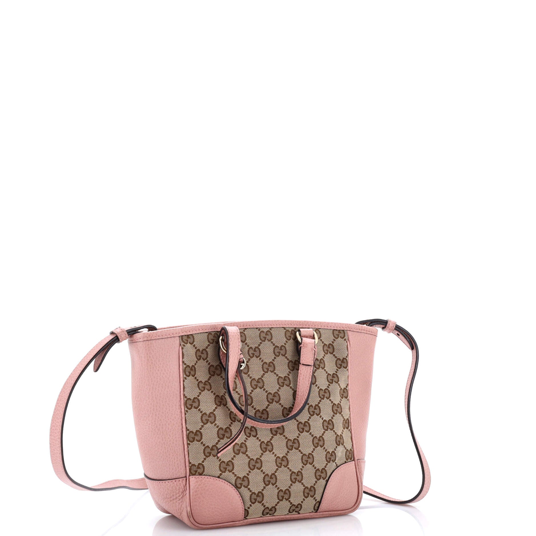 Bree Convertible Tote GG Canvas with Leather Small