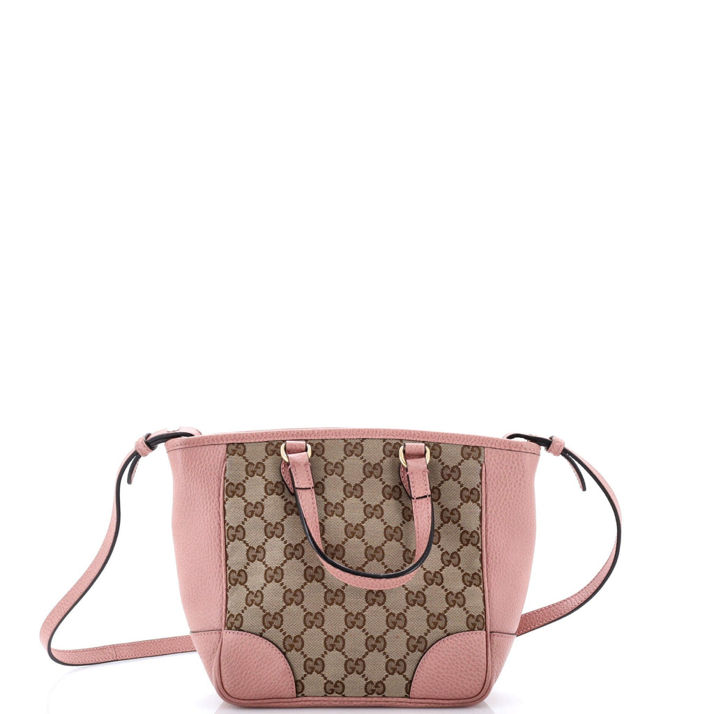 Bree Convertible Tote GG Canvas with Leather Small