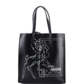 Stargate Shopper Tote Printed Leather Large