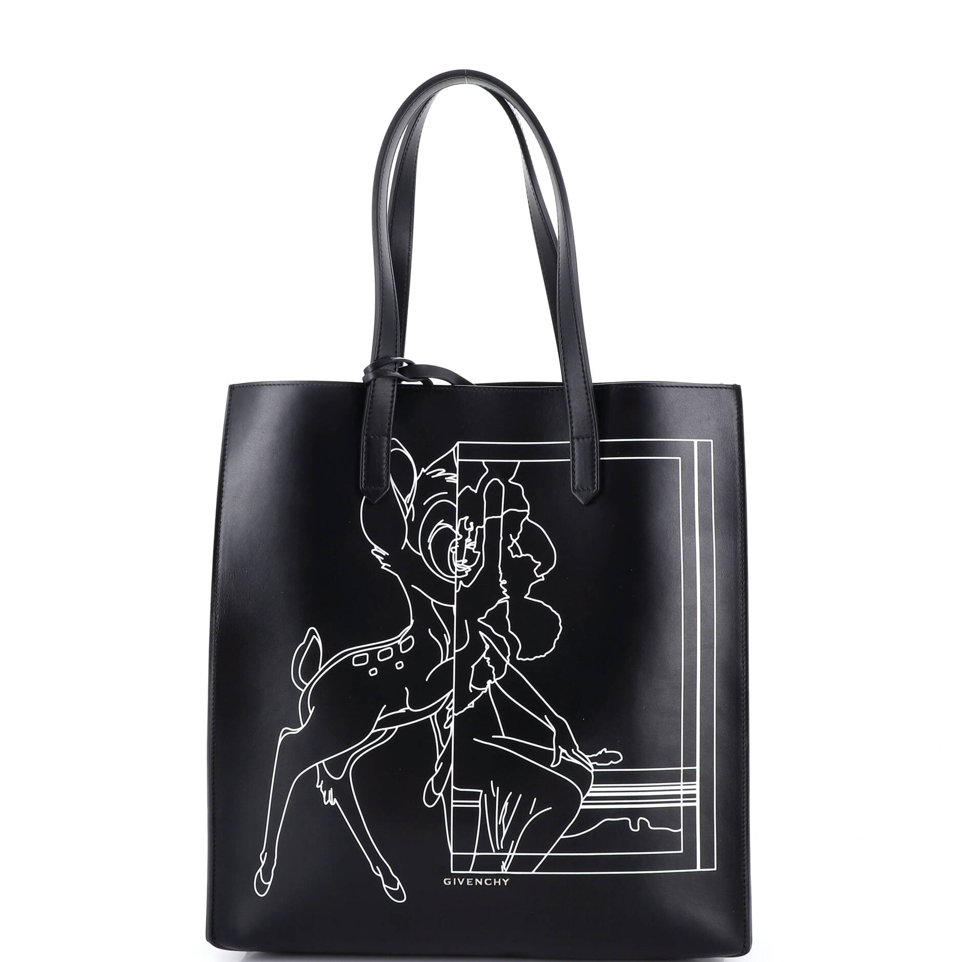 Stargate Shopper Tote Printed Leather Large