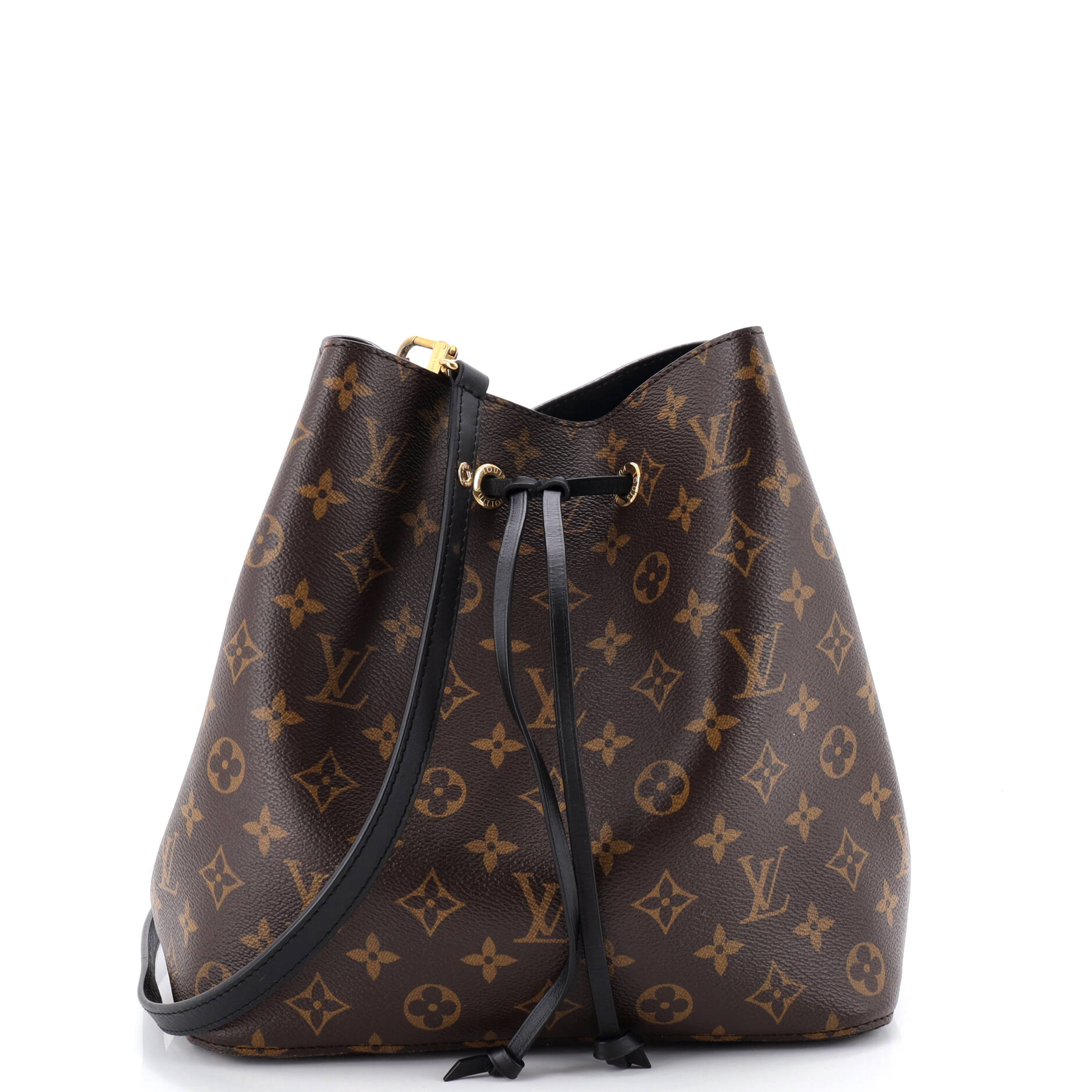NeoNoe Handbag Monogram Canvas with Leather MM