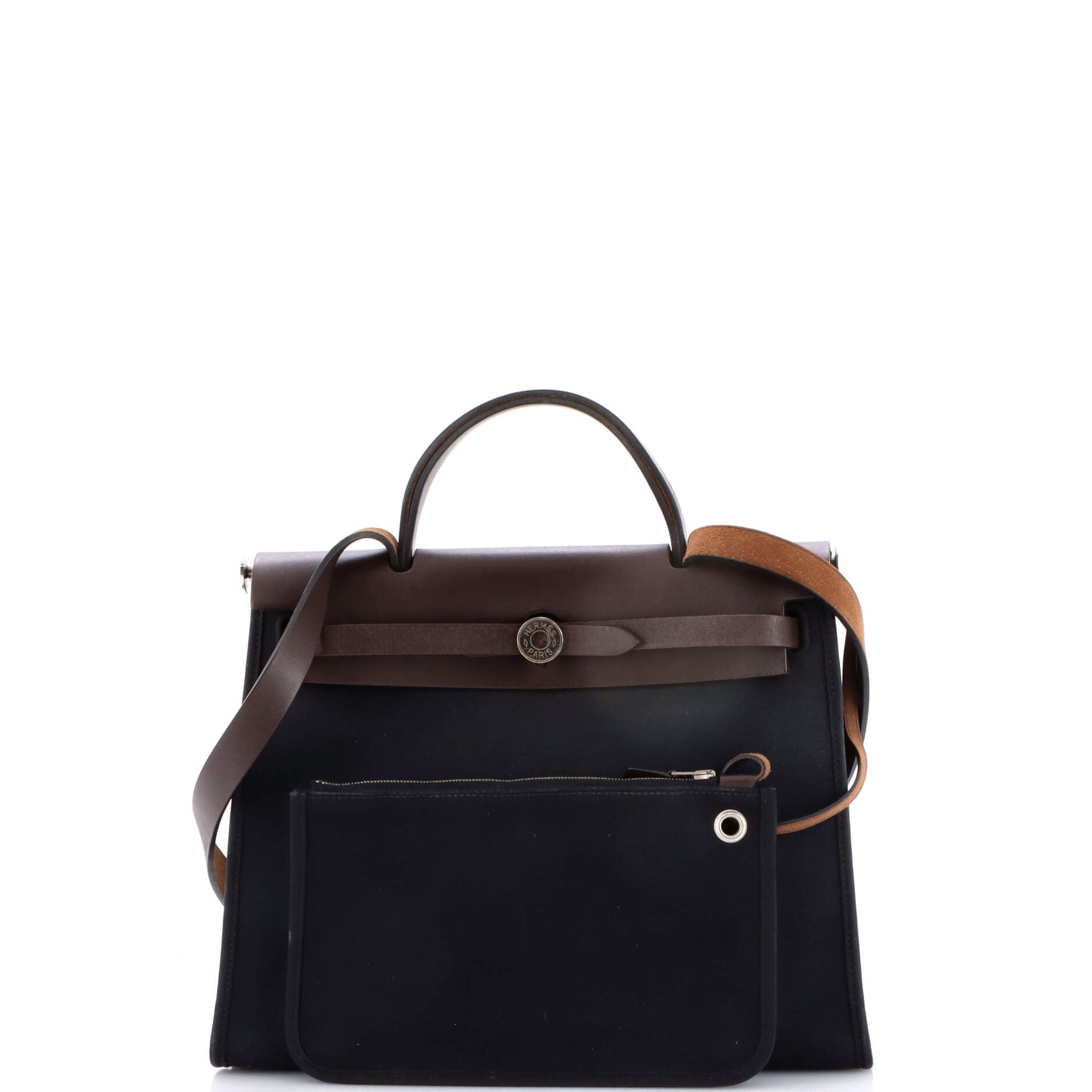 Herbag Zip Leather and Toile 31