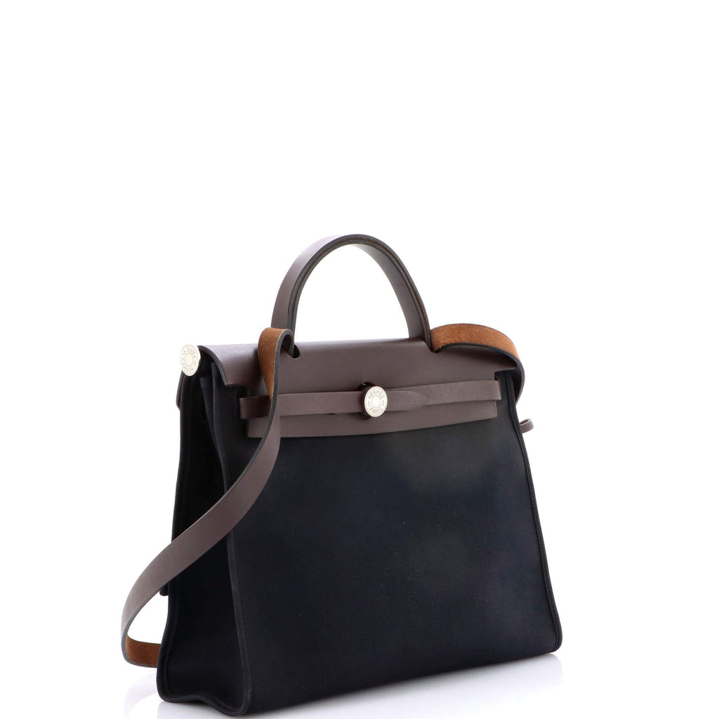 Herbag Zip Leather and Toile 31