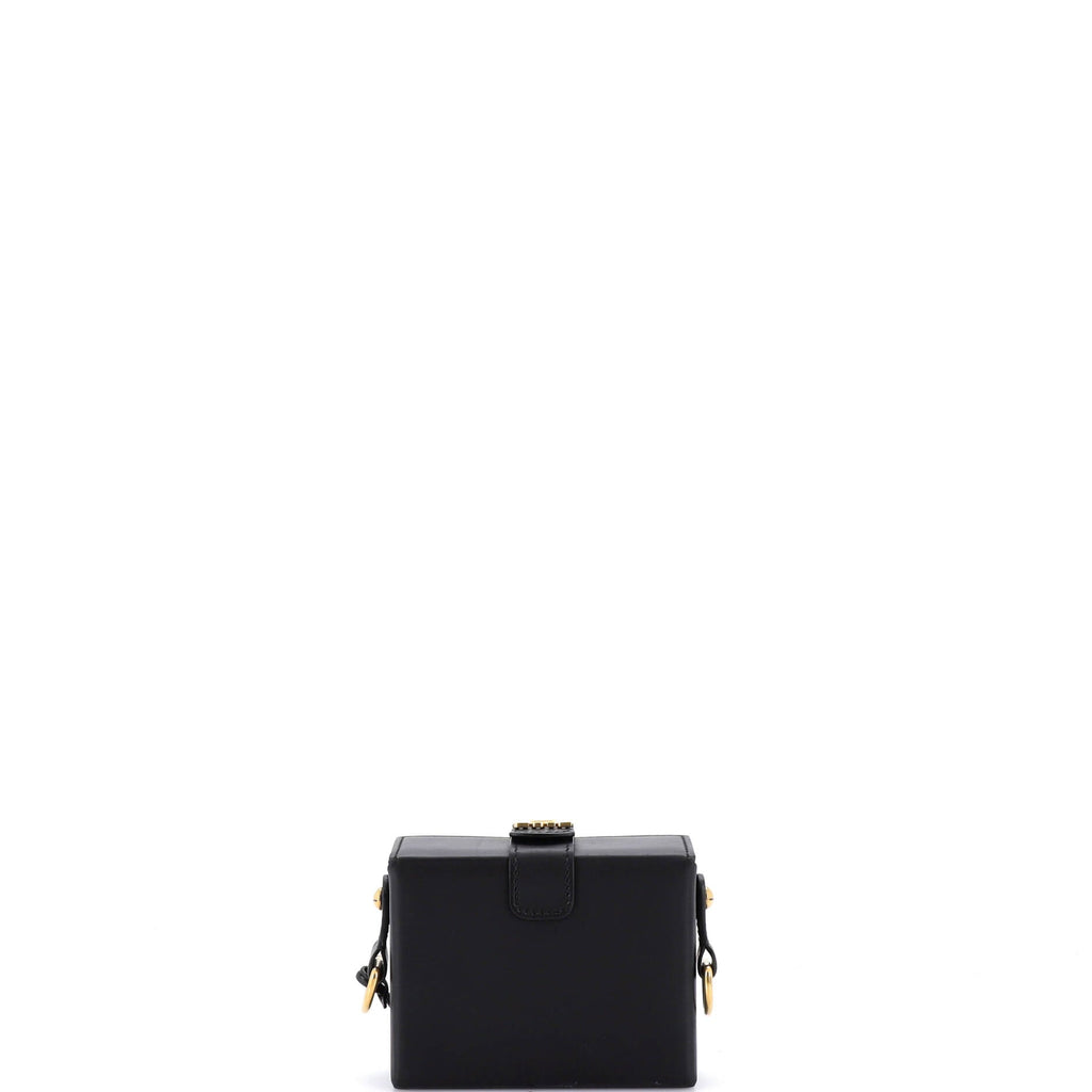 Dioraddict Lockbox Bag Leather Small