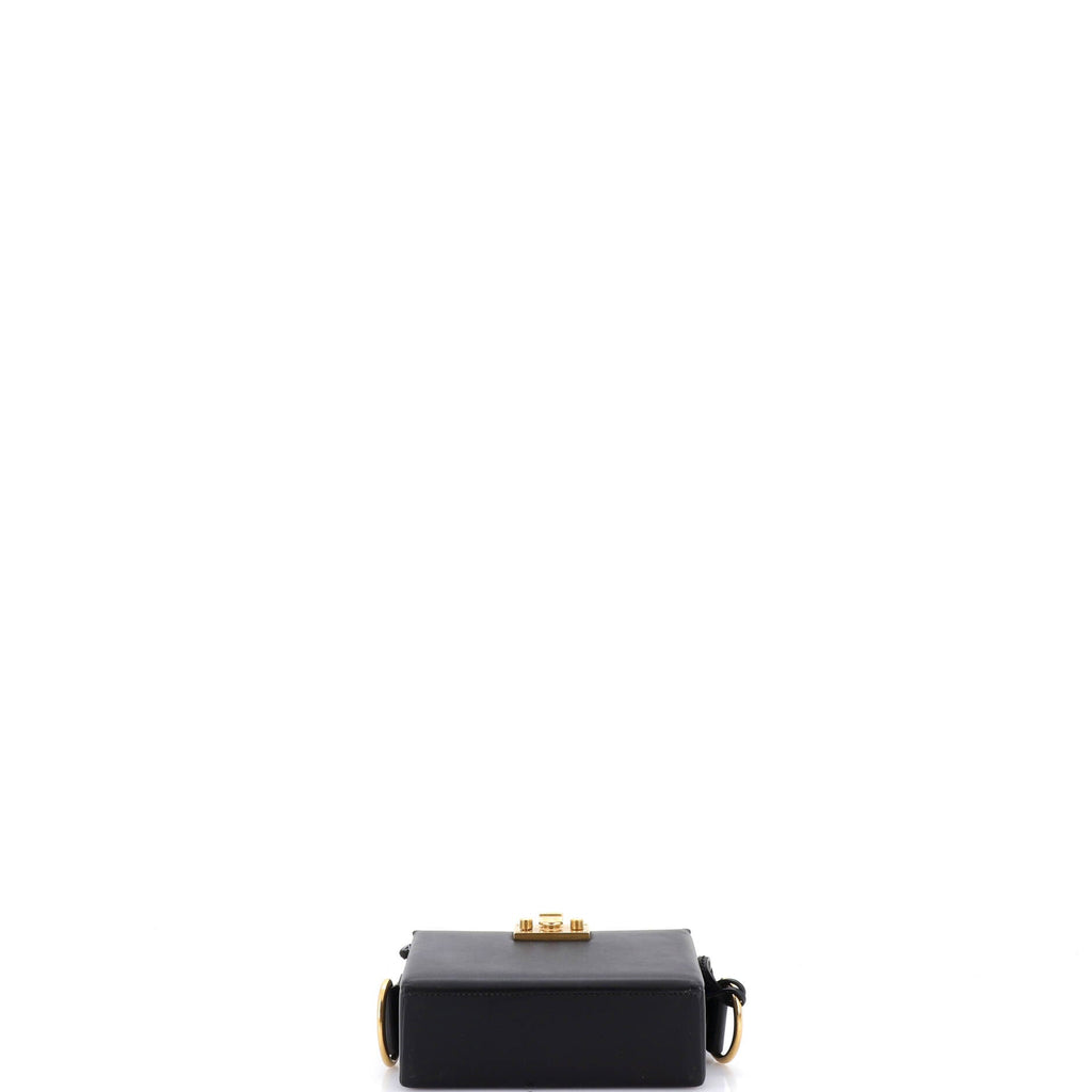 Dioraddict Lockbox Bag Leather Small