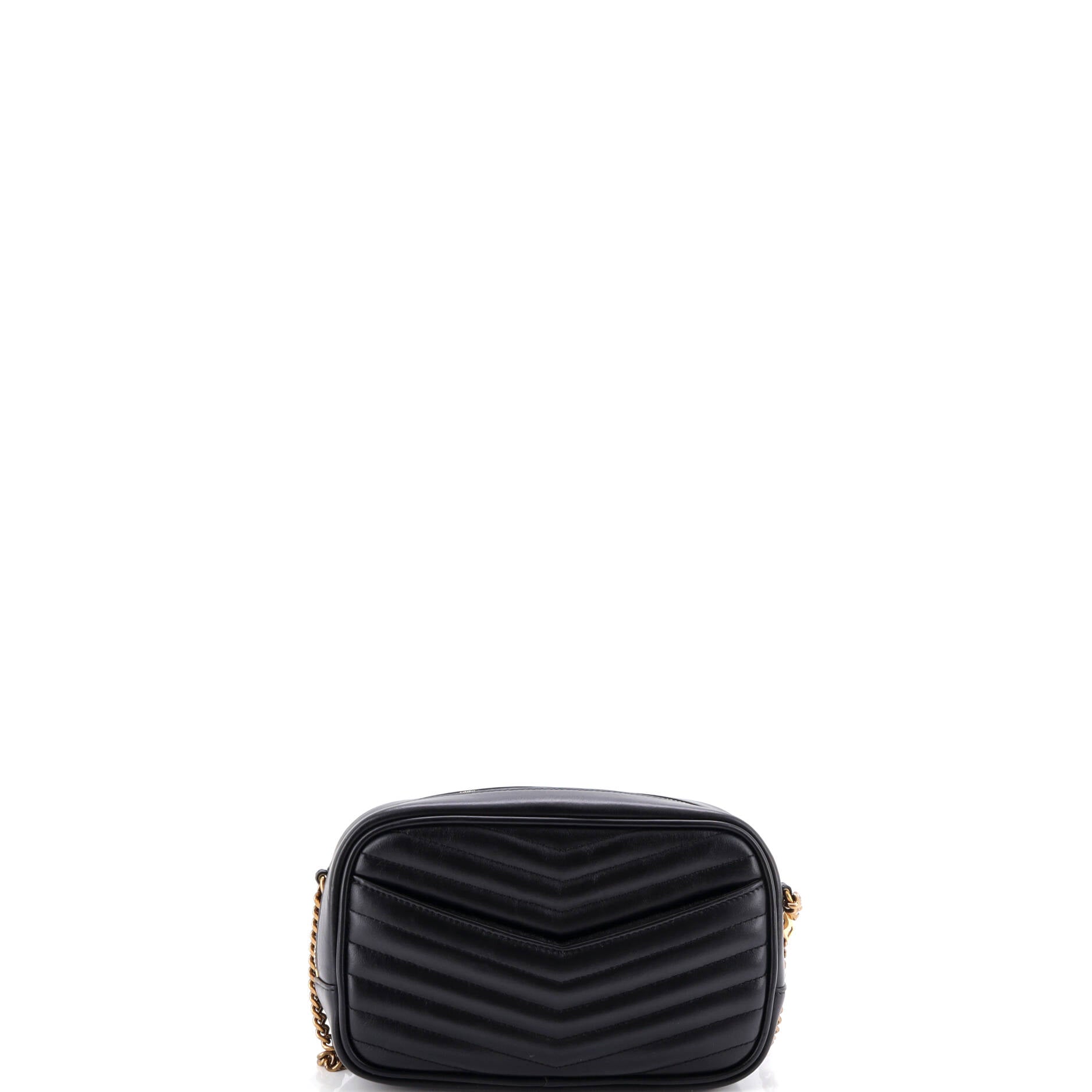 Lou Camera Bag Matelasse Chevron Leather Mini