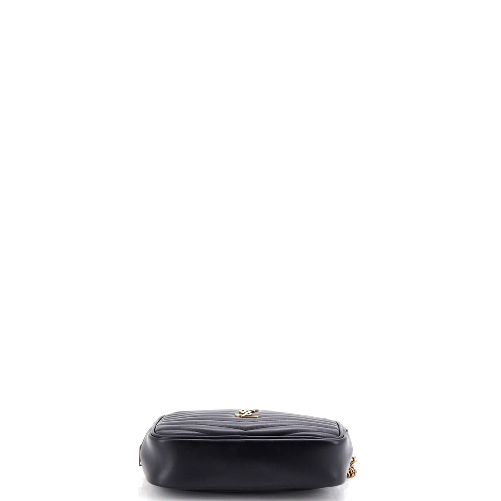 Lou Camera Bag Matelasse Chevron Leather Mini